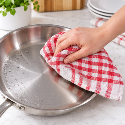 Multipurpose Absorbent Dish Cleaning Cloth For Kitchen (6 Pc 39 X 39 Cm)