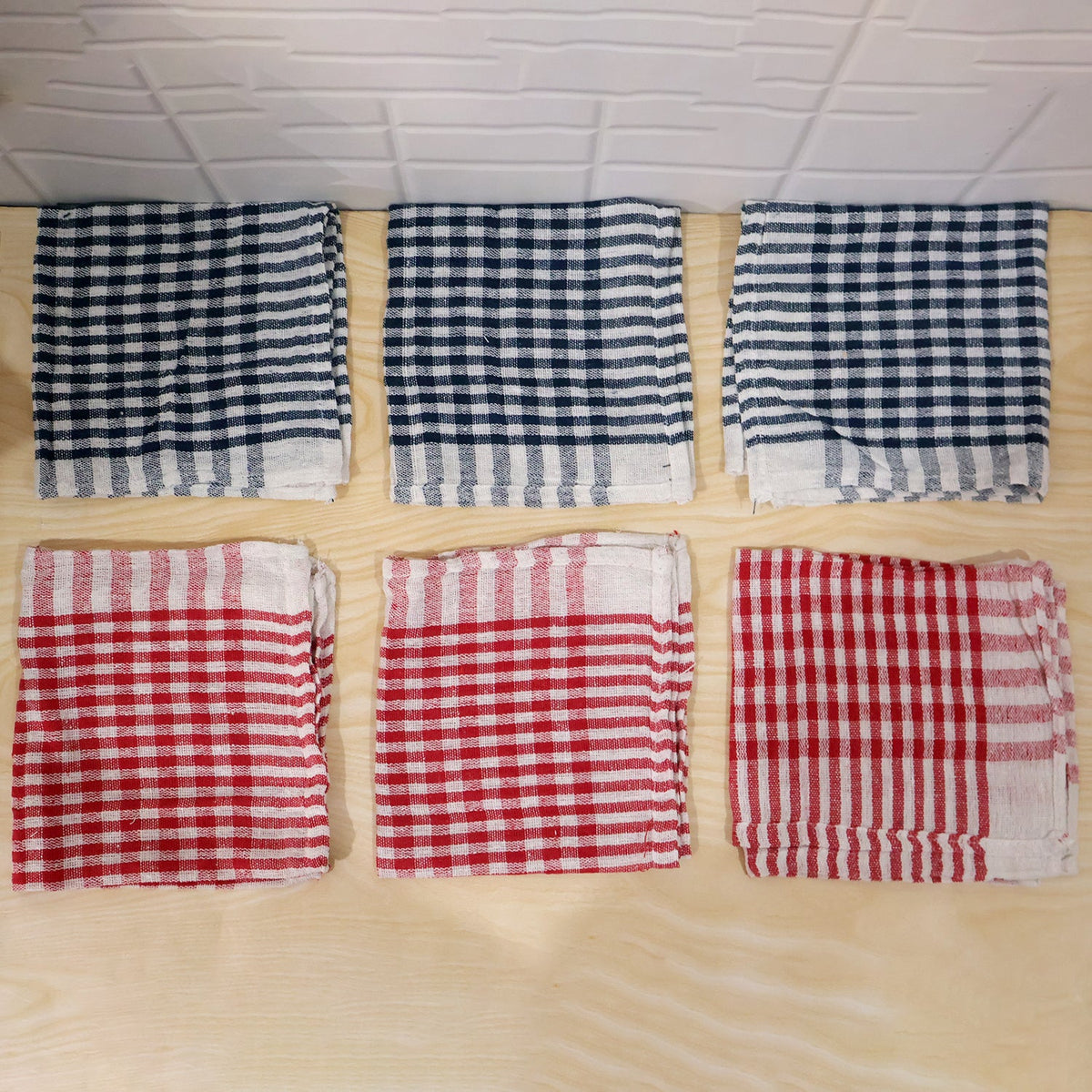Multipurpose Absorbent Dish Cleaning Cloth For Kitchen (6 Pc 39 X 39 Cm)